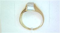 Ringe Sommer Dame in Gelbgold Zirconia ZIRC 700 P C/C - ZIRC 700 P C/C